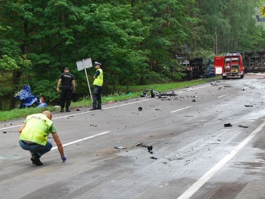 Dwie osoby nie żyją w wypadku pod Rytlem