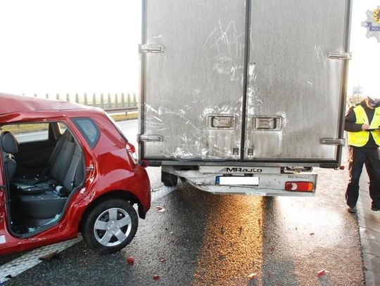 Dwie osoby ranne na A1