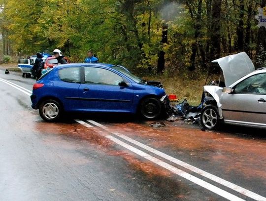 Dwie osoby ranne w wypadku pod Starogardem