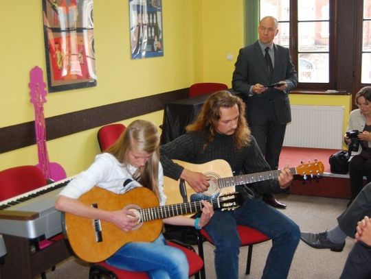 „Dyrektorska” sala muzyczna w Centrum Kultury i Sztuki