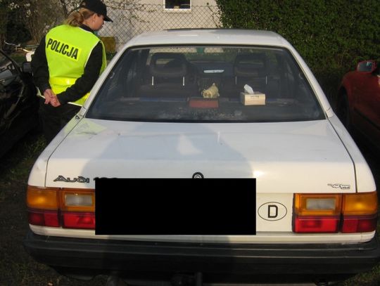 Dzielnicowy odzyskał skradzione audi