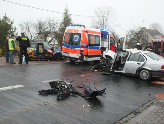 Dziewięć osób rannych na drodze krajowej nr 22 w Cierzniach
