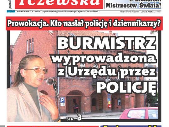 Dziś w GT: Prowokacja w Gniewie! Kto nasłał na burmistrz policję i dziennikarzy?