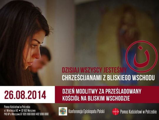 Dzisiaj dzień modlitwy za prześladowanych chrześcijan na Bliskim Wschodzie