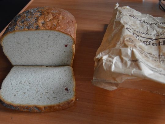 Dziwna plamka w chlebie