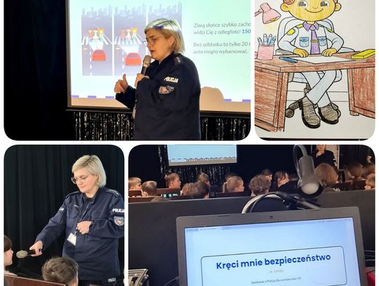 Edukacja i zabawa z Policją w Osiedlowym Domu Kultury