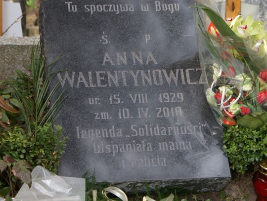 Ekshumacja ciała złożonego do grobu w moskiewskiej trumnie Anny Walentynowicz