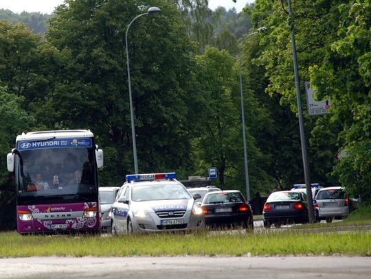Eskortowali reprezentacje piłkarskie