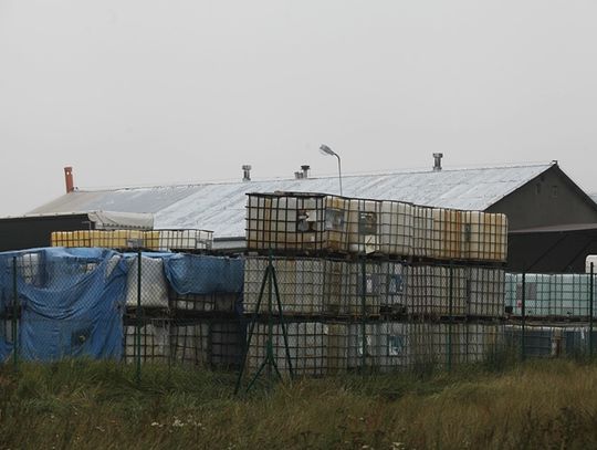 Ewakuacja po wycieku kwasu azotowego