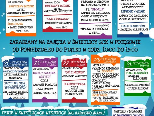 Ferie z GCK Potęgowo