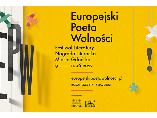 ​​​​​​​Festiwal Europejski Poeta Wolności – od czwartku do soboty światowa poezja w Gdańsku