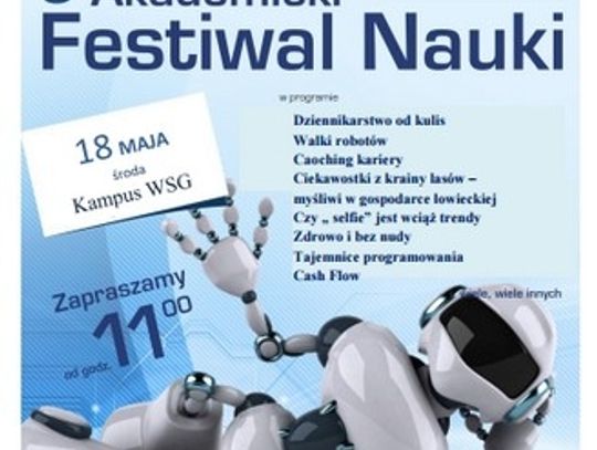 Festiwal nauki w WSG