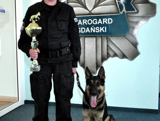 FOTO: Najlepsze psy policyjne w województwie pomorskim: Ilab i Edur