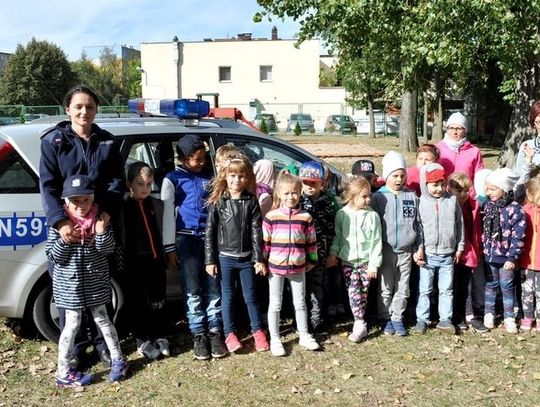 FOTO: Policjanci z wizytą u Modraczków