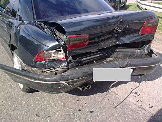 [FOTO] Wypadek na skrzyżowaniu DK 91 i ul. Przemysłowej 