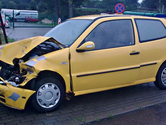 [FOTO] Wypadek na skrzyżowaniu ul. Przemysłowej i DK 91 
