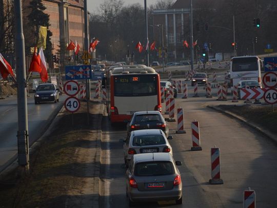 Fragment ul. Okopowej zamknięty do połowy sierpnia