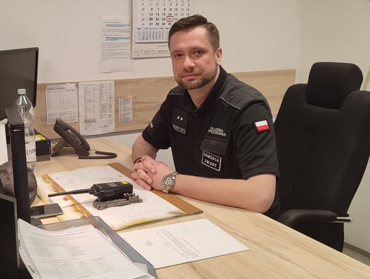 Funkcjonariusz Aresztu Śledczego w Starogardzie udzielił pomocy ofierze wypadku