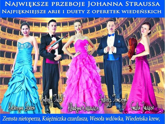 Gala Wiedeńska z udziałem solistów polskich i europejskich oper