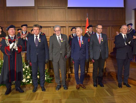 Gaudeamus Igitur na Politechnice Gdańskiej. Wręczenie medali Prezydenta RP i nagrody Osobowości PG