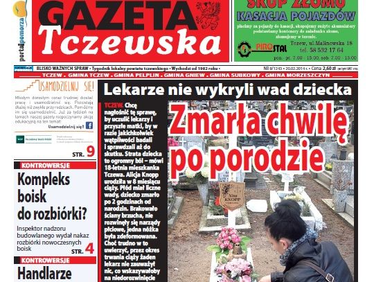 Gazeta Tczewska już w kioskach