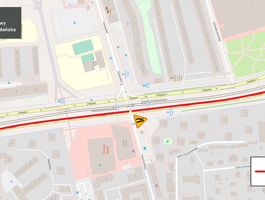 Gdańsk. Zmiany w organizacji ruchu na ul. Chłopskiej