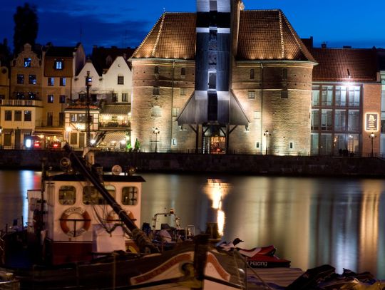 Gdański Żuraw w nowym świetle