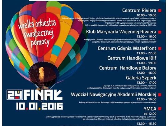 Gdynia dla Wielkiej Orkiestry Świątecznej Pomocy