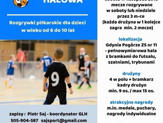 Gdyńska Liga Halowa dla dzieci