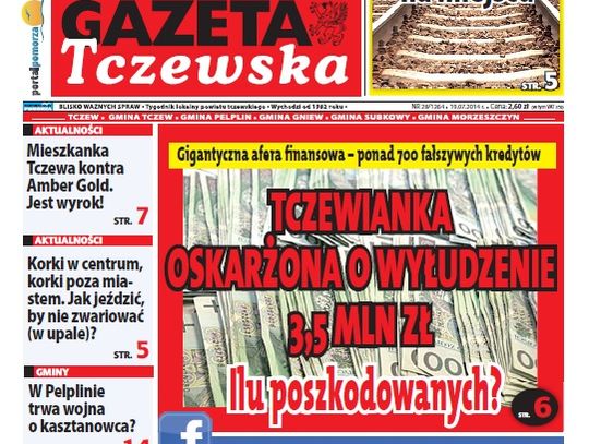 Gigantyczna afera finansowa - czytaj o tym w Gazecie Tczewskiej!