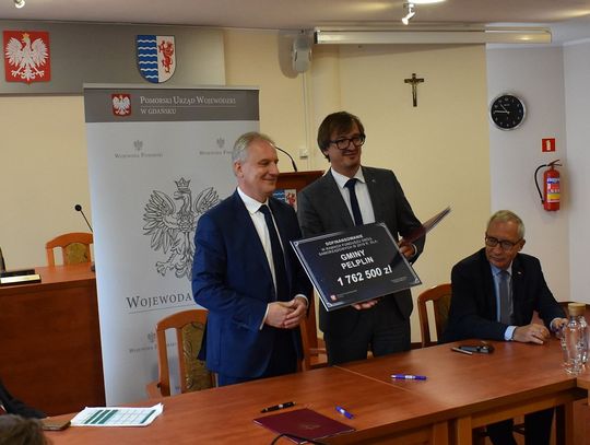 Gmina Pelplin z dofinansowaniem z Funduszu Dróg Samorządowych