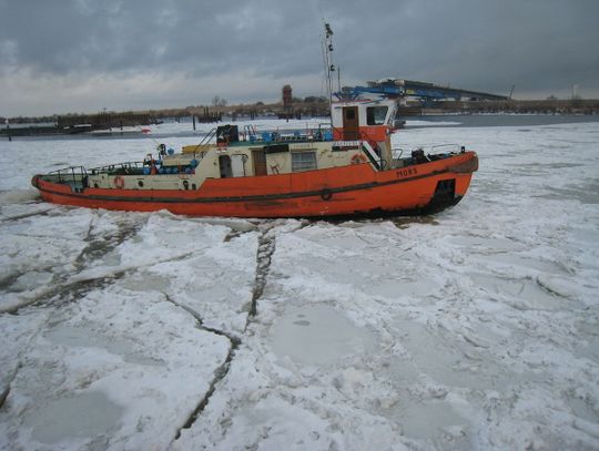 Gotowi do akcji lodowej na Wiśle