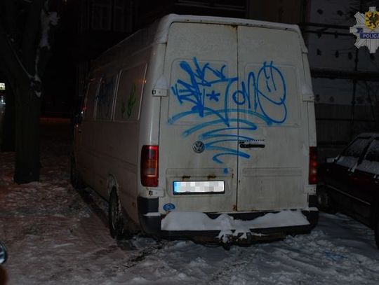 Grafficiarze z Włocławka na "występkach" w Oliwie