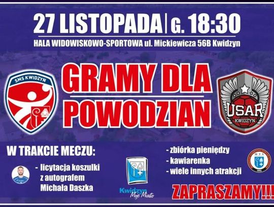 Gramy dla powodzian! - 27 listopada 2024 R.