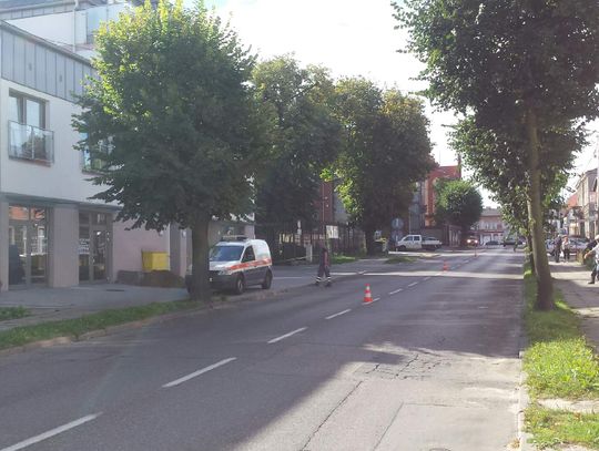 Groźba wybuchu gazu przy ul. Obrońców Westerplatte! Ewakuowali pracowników