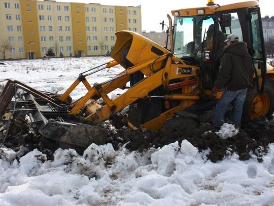 Groźna odwilż i podtopione domy. "Wenecja" na ul. Jana Pawła II
