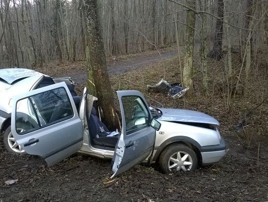 Groźny wypadek drogowy