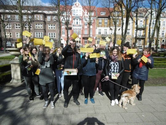 Happening  „Młodzi przeciwko oKUPAcji Słupska!”