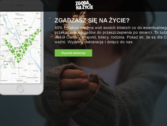 I ty możesz podzielić się życiem