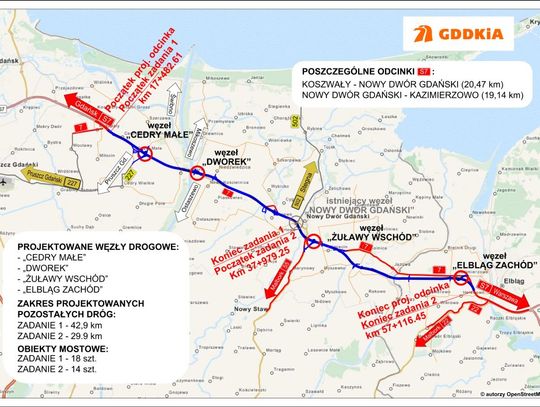 II etap przetargu na budowę trasy S7