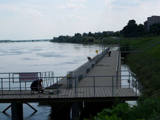 Ile razy można holować betonowy pomost przystani?