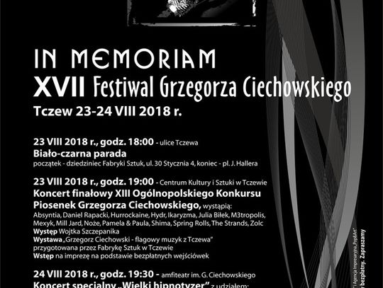 In Memoriam XVII Festiwal Grzegorza Ciechowskiego