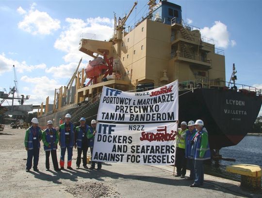 Inspektorzy ITF w polskich portach