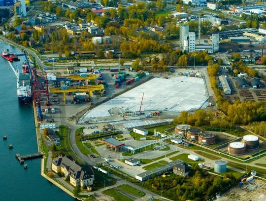 Intermodalny terminal w Porcie Gdańsk już otwarty