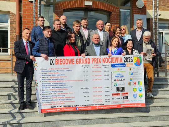 IX Biegowe Grand Prix Kociewia 2026. Przed wiele fantastycznych wydarzeń sportowych IX Biegowe Grand Prix Kociewia 2026. Przed wiele fantastycznych wydarzeń sportowych