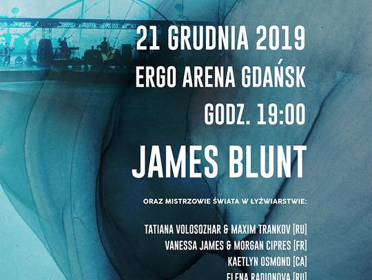 James Blunt w Ergo Arenie wraz z legendarnym ART ON ICE!