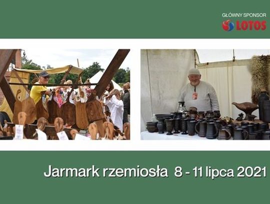 Jarmark rzemiosła 8-11 lipca 2021