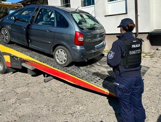 Jechał mimo sądowego zakazu. Citroen bez OC i badań, narkotester wskazał amfetaminę
