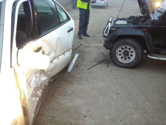 Jedna osoba poszkodowana w porannym wypadku