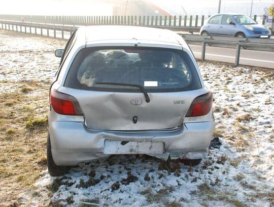 Jedna osoba ranna w wypadku na obwodnicy